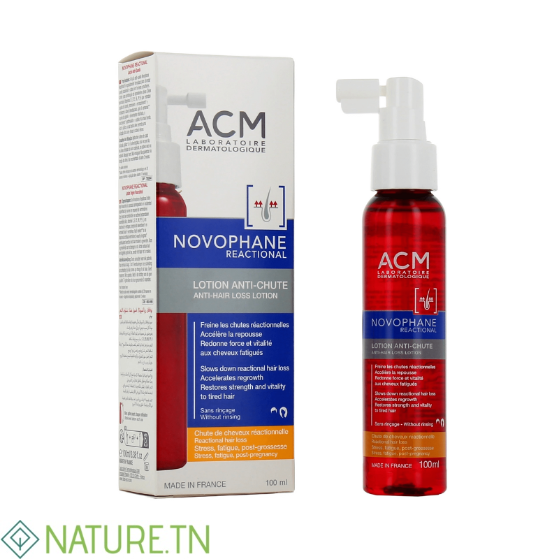 ACM NOVOPHANE REACTIONAL LOTION ANTI-CHUTE 100 ML 3 ACM NOVOPHANE REACTIONAL LOTION ANTI-CHUTE 100 ML