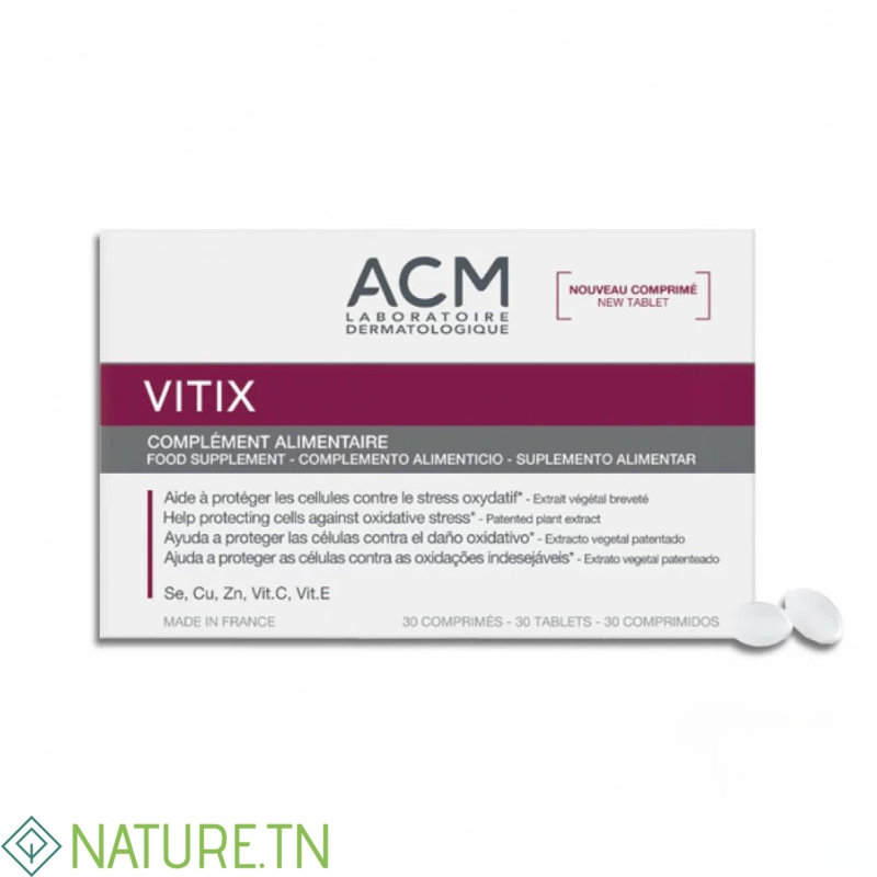 ACM VITIX TABLETS 30 COMPRIMES 2 ACM VITIX TABLETS 30 COMPRIMES 2