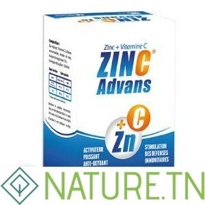 ADVANS PHARMA ZINC ADVANS, 30 GELULES