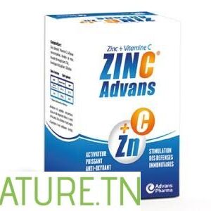 ADVANS PHARMA ZINC ADVANS, 30 GELULES