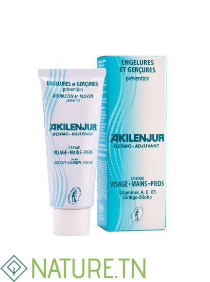 AKILEINE AKILENJUR DERMOADJUVANT CREME VISAGE PIEDS MAINS 30ML 1