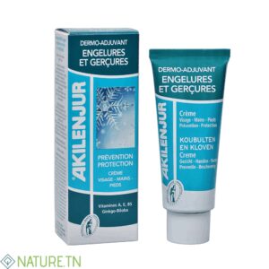 AKILEINE AKILENJUR DERMOADJUVANT CREME VISAGE PIEDS MAINS 75ML