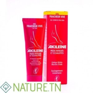 AKILEINE GEL FRAICHEUR PIEDS FATIGUES ET ECHAUFFES 50ML