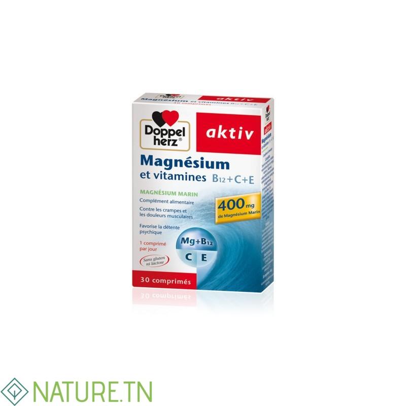 AKTIV MAGNESIUM VITAMINES C+E 30 COMPRIMES 3 AKTIV MAGNESIUM VITAMINES C+E 30 COMPRIMES