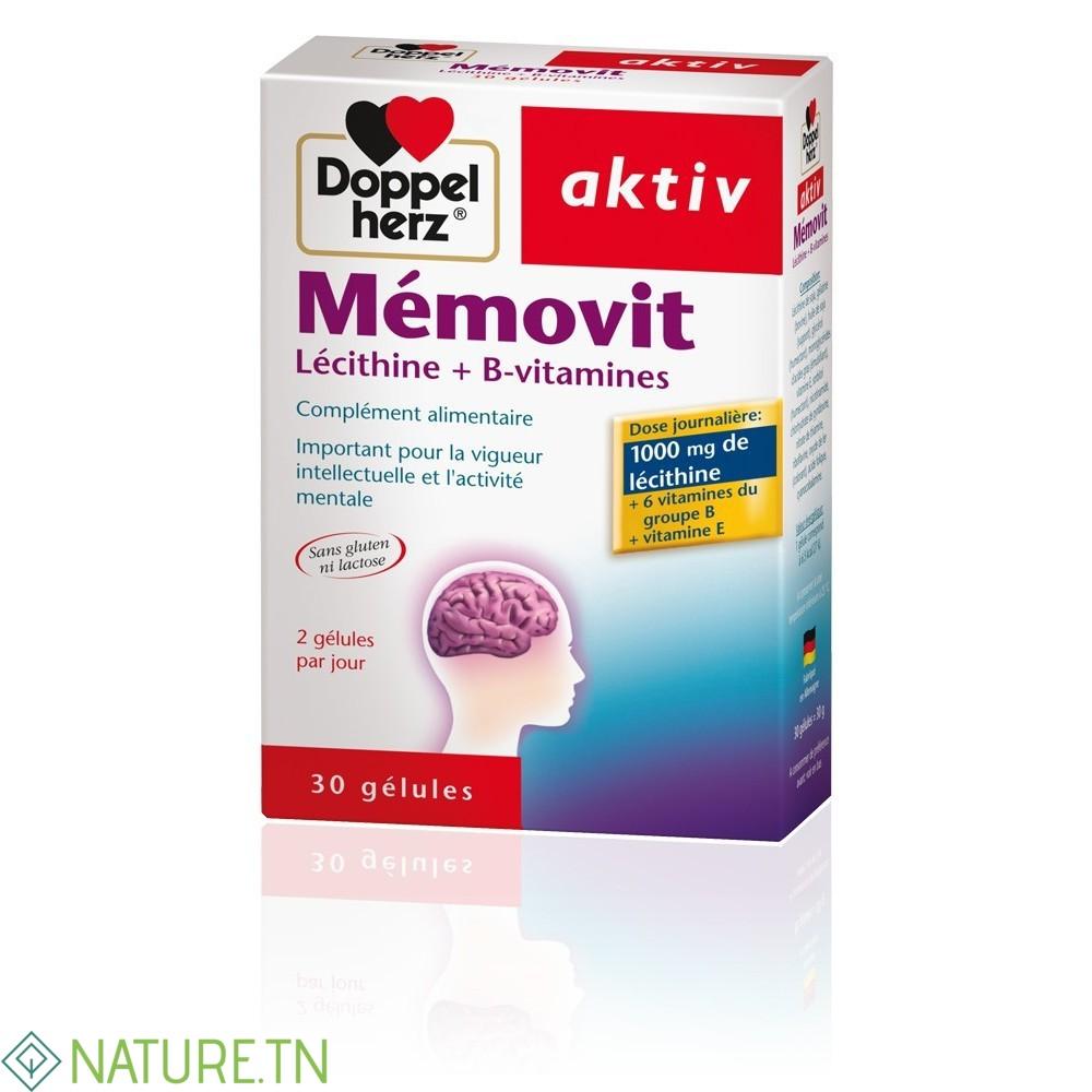 AKTIV MEMOVIT LECITHINE+B-VITAMINES 30 GELULES 2