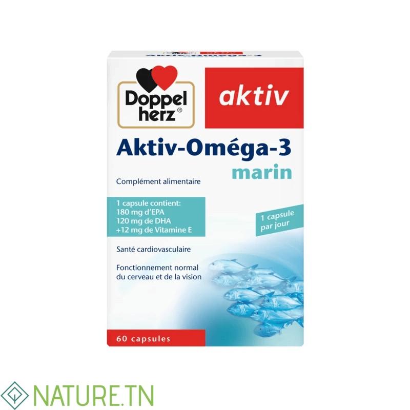 AKTIV OMEGA 3 MARIN 60 CAPSULES 1