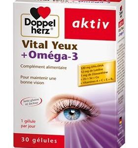 AKTIV VITAL YEUX+OMEGA 3 30 GELULES