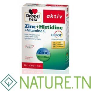 AKTIV ZINC+HISTIDINE+VITAMINE C 30 COMPRIMES