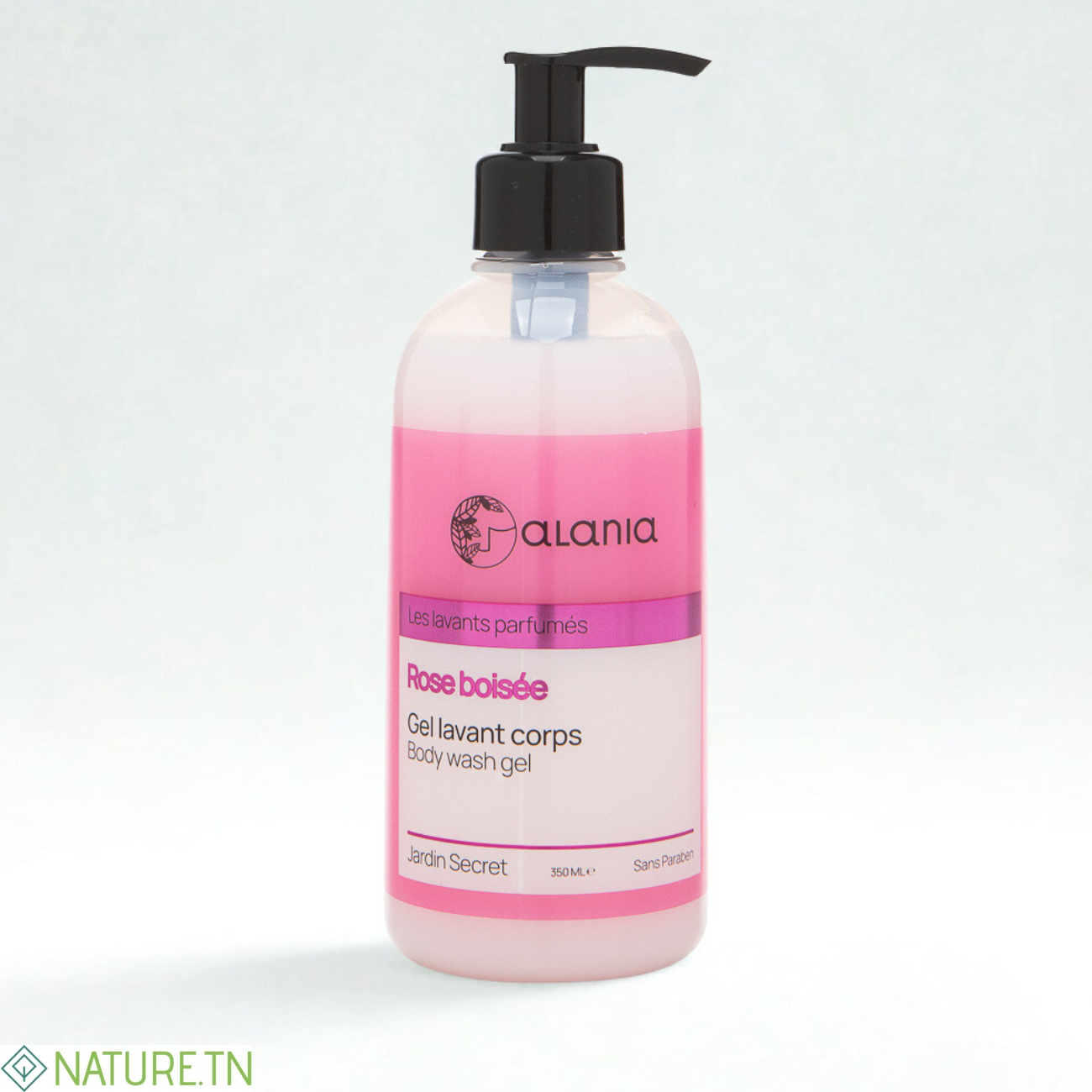 ALANIA GEL LAVANT CORPS ROSE BOISEE 350ML 3 ALANIA GEL LAVANT CORPS ROSE BOISEE 350ML