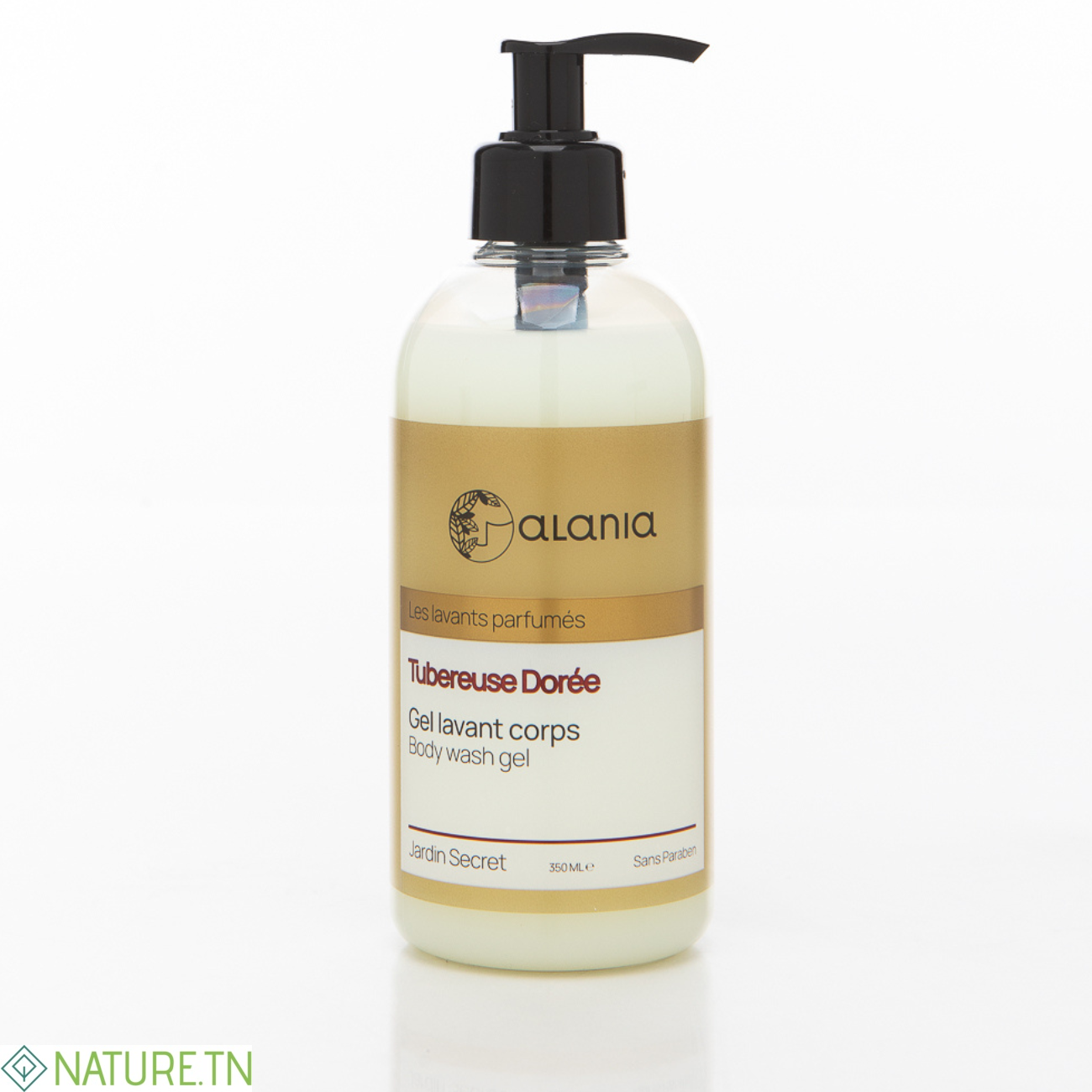 ALANIA GEL LAVANT CORPS TUBEREUSE DOREE 350ML 3 ALANIA GEL LAVANT CORPS TUBEREUSE DOREE 350ML