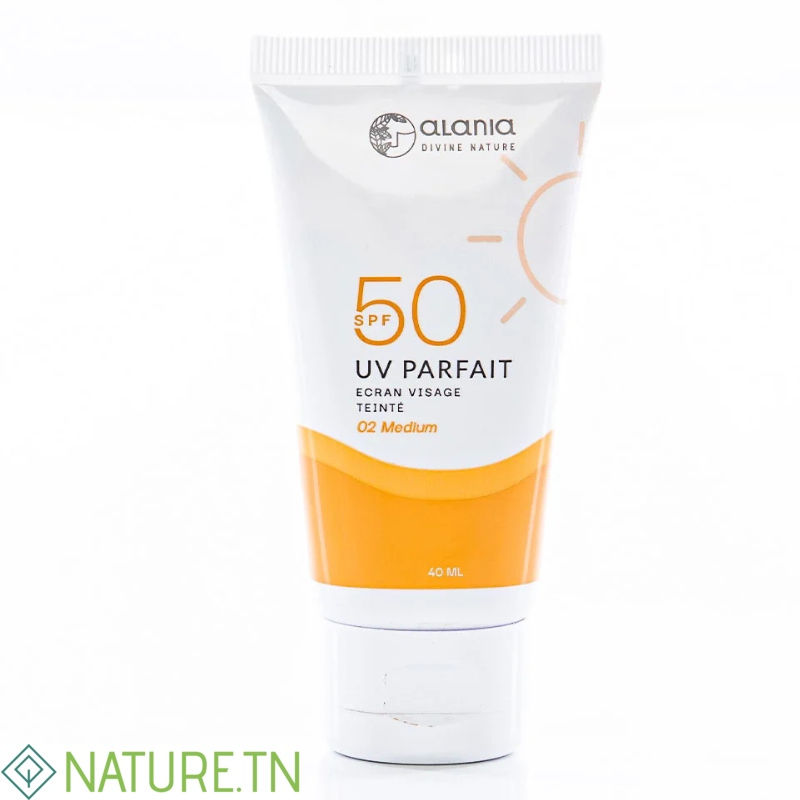 ALANIA UV PARFAIT ECRAN SOLAIRE VISAGE TEINTE 02 MEDIUM 40ML 2 ALANIA UV PARFAIT ECRAN SOLAIRE VISAGE TEINTE 02 MEDIUM 40ML 2