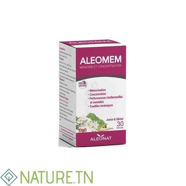 ALEONAT ALEOMEM MERMOIRE ET CONCENTRATION 30 GELULES 3 ALEONAT ALEOMEM MERMOIRE ET CONCENTRATION 30 GELULES