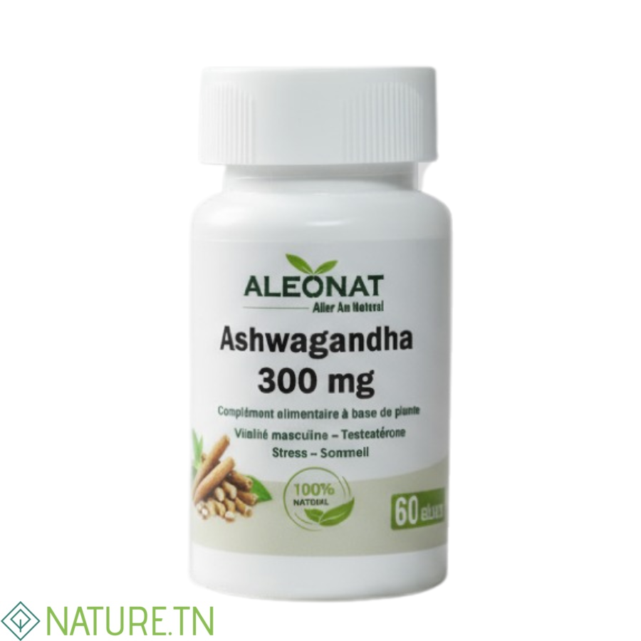 ALEONAT ASHWAGANDHA 300MG 60 GELULES 3 ALEONAT ASHWAGANDHA 300MG 60 GELULES