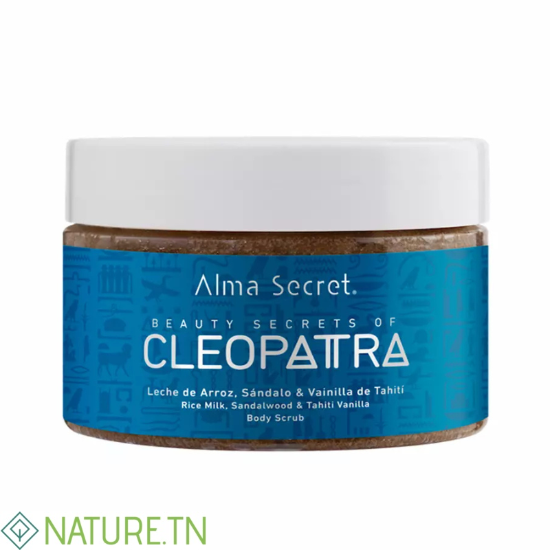 ALMA SECRET CLEOPATRE GOMMAGE CORPS 250ML 3 ALMA SECRET CLEOPATRE GOMMAGE CORPS 250ML