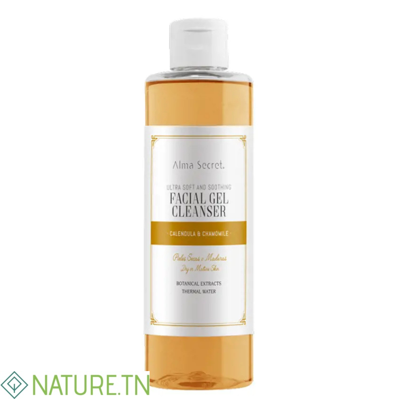ALMA SECRET GEL NETTOYANT DOUX CALENDULA CAMOMILLE 200ML 1 ALMA SECRET GEL NETTOYANT DOUX CALENDULA CAMOMILLE 200ML 1