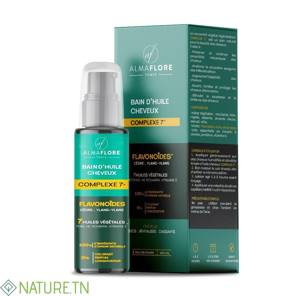 ALMAFLORE BAIN HUILE POUR CHEVEUX 100ML 3 ALMAFLORE BAIN HUILE POUR CHEVEUX 100ML