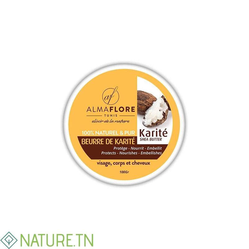 ALMAFLORE BEURRE DE KARITE PURE 100% NATUREL 100GR 3 ALMAFLORE BEURRE DE KARITE PURE 100% NATUREL 100GR