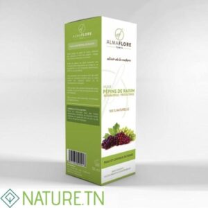 ALMAFLORE Huile de pépin de raisin BIO, 50ML