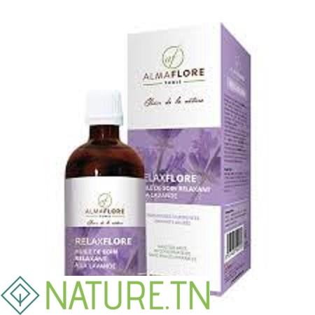 ALMAFLORE RELAXFLORE HUILE DE MASSAGE RELAXANT 100ML 2