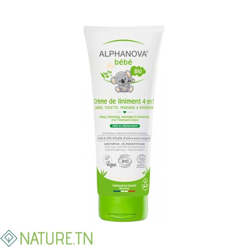 ALPHANOVA BEBE BIO CREME DE LINIMENT 4EN1 200ML 2 ALPHANOVA BEBE BIO CREME DE LINIMENT 4EN1 200ML 2