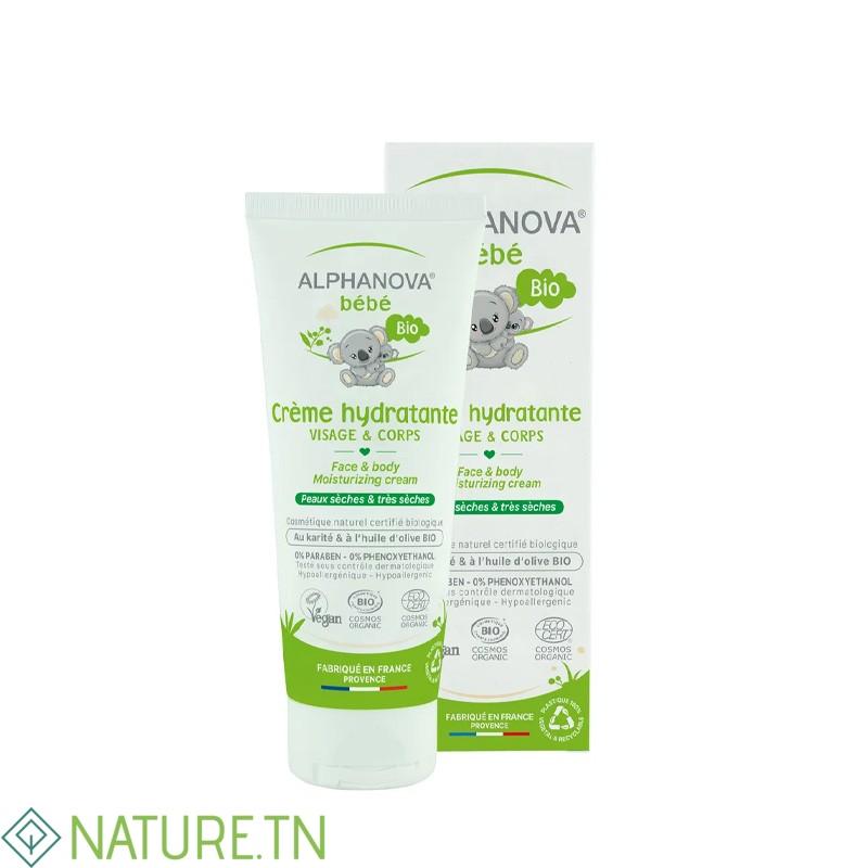 ALPHANOVA BEBE BIO CREME HYDRATANTE VISAGE&CORPS 75ML 2 ALPHANOVA BEBE BIO CREME HYDRATANTE VISAGE&CORPS 75ML 2