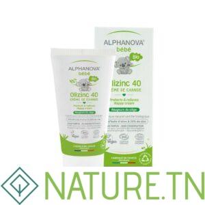 ALPHANOVA BEBE BIO OLIZINC 40 CREME DE CHANGE 50Gr