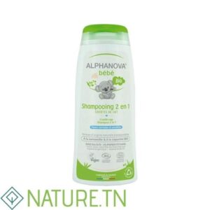 ALPHANOVA BEBE BIO SHAMPOING 2EN1 200ML