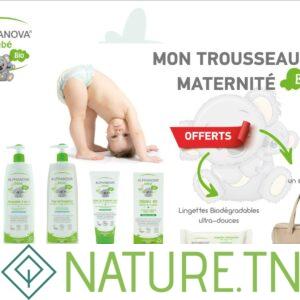 ALPHANOVA BEBE MON TROUSSEAU MATERNITE BIO