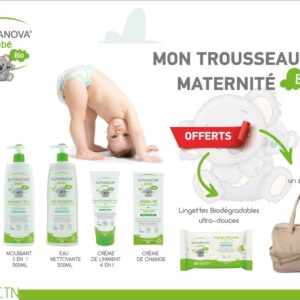 ALPHANOVA BEBE MON TROUSSEAU MATERNITE BIO