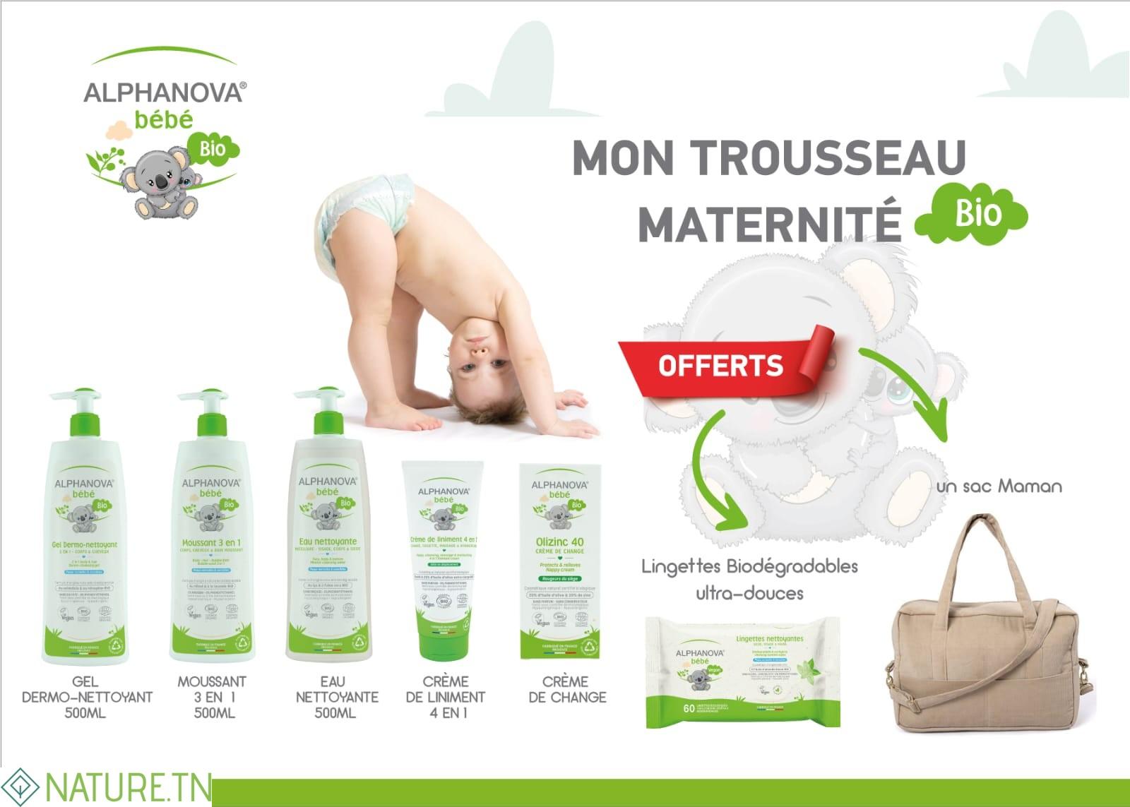 ALPHANOVA BEBE MON TROUSSEAU MATERNITE BIO 1 ALPHANOVA BEBE MON TROUSSEAU MATERNITE BIO 1