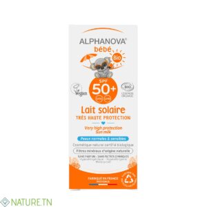 ALPHANOVA ECRAN BEBE BIO LAIT SOLAIRE SPF50+ 50GR