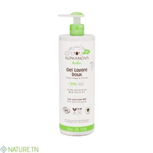 ALPHANOVA GEL LAVANT DOUX BIO 400ML