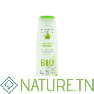 ALPHANOVA KIDS VA PRENDRE TA DOUCHE GEL LAVANT 3EN1 250ML