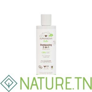 ALPHANOVA SHAMPOING 2EN1 BIO 200ML