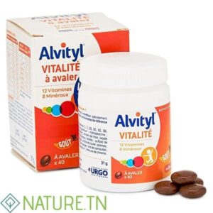 ALVITYL VITALITE VITAMINES+MINERAUX+OLIGO BT/40