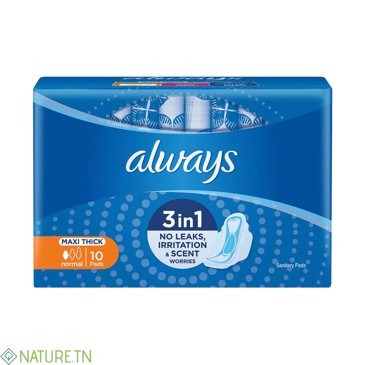 ALWAYS MAXI THICK 3EN1 NORMAL 10 PADS 3 ALWAYS MAXI THICK 3EN1 NORMAL 10 PADS