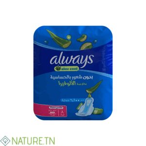 ALWAYS MAXI THICK ALOE VERA LONG 8 PADS