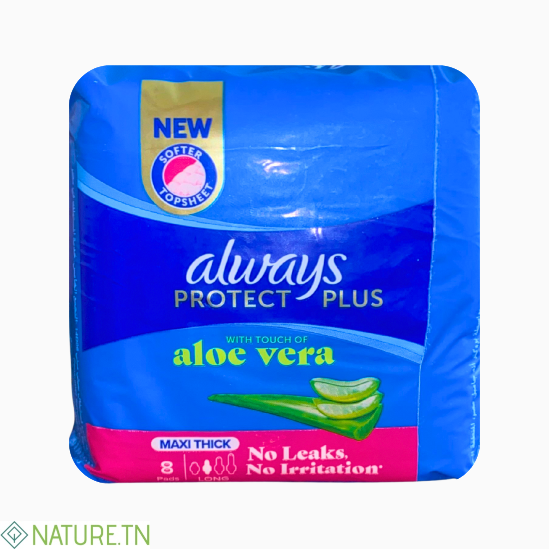 ALWAYS PROTECT PLUS ALOE VERA 8 SERVIETTES 3 ALWAYS PROTECT PLUS ALOE VERA 8 SERVIETTES