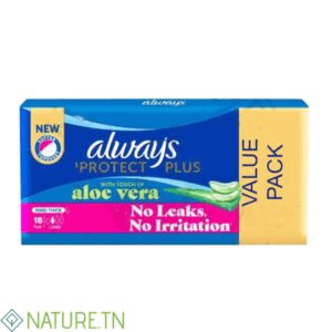 ALWAYS PROTECT PLUS ALOE VERA MAXI THICK LONG 16 PIECES