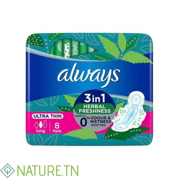 ALWAYS ULTRA THICK 3EN1 LONG 8 PADS 3 ALWAYS ULTRA THICK 3EN1 LONG 8 PADS