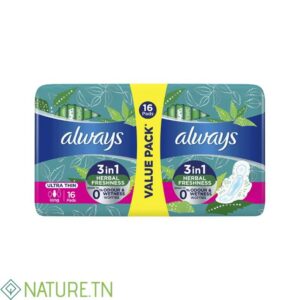 ALWAYS ULTRA THIN LONG 3EN1 16 PADS