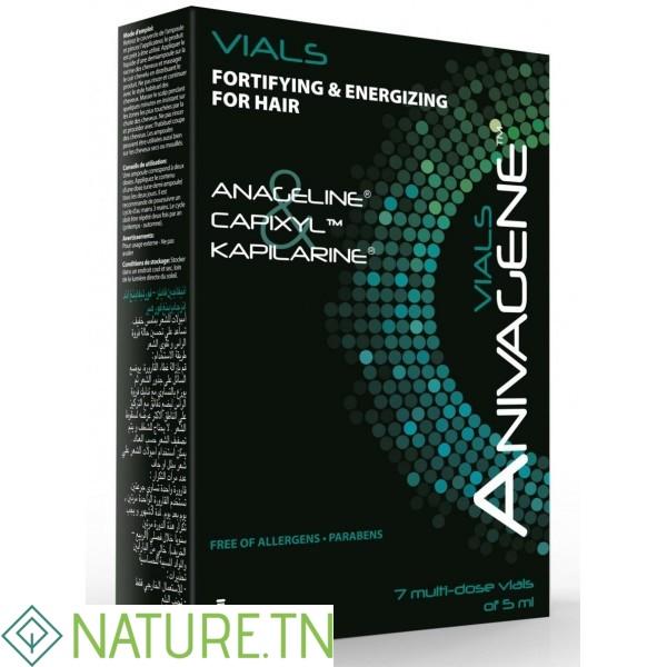 ANIVAGENE AMPOULE ANTI CHUTE FORTIFIANT & ENERGISANT 7*5ML 3 ANIVAGENE AMPOULE ANTI CHUTE FORTIFIANT & ENERGISANT 7*5ML