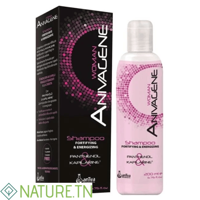 ANIVAGENE SHAMPOOING ANTI CHUTE FEMME 200ML 3 ANIVAGENE SHAMPOOING ANTI CHUTE FEMME 200ML