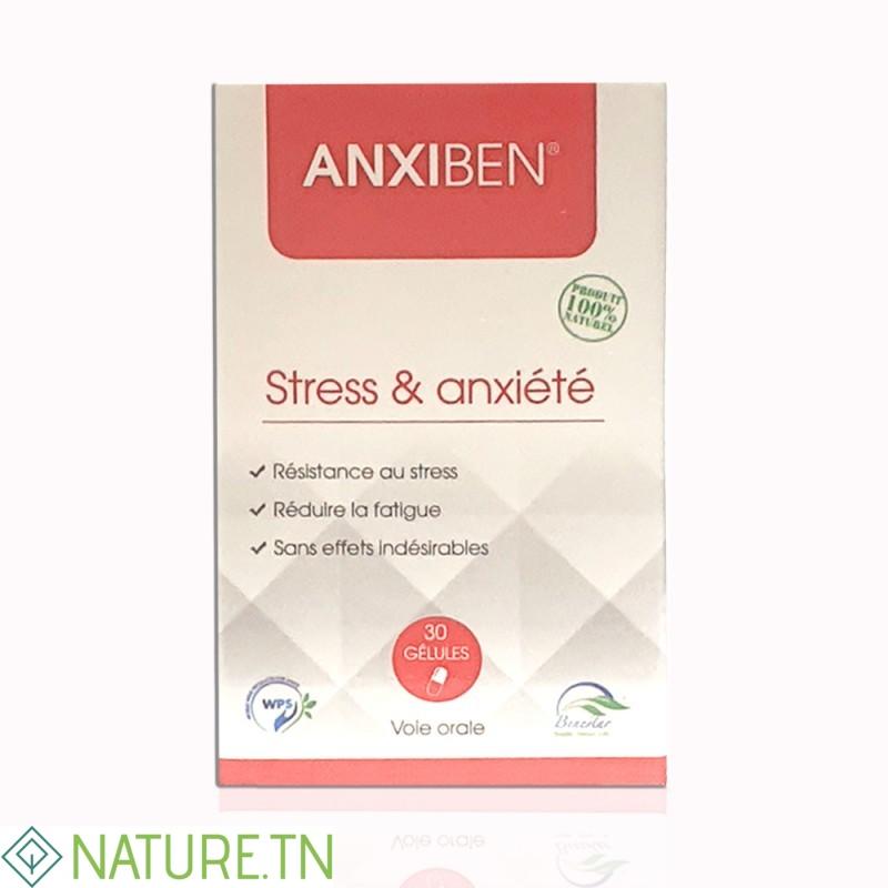 ANXIBEN STRESS & ANXIÉTÉ 30 GÉLULES 1 ANXIBEN STRESS & ANXIÉTÉ 30 GÉLULES 1