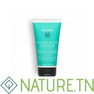 APIVITA APRES SHAMPOOING EQUILIBRANT CUIR CHEVELU GRAS ET POINTES SECHES 150ML