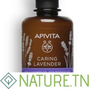 APIVITA CARING LAVENDER GEL DOUCHE DOUX POUR PEAUX SENSIBLES 250 ML