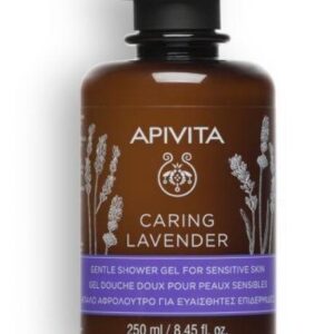 APIVITA CARING LAVENDER GEL DOUCHE DOUX POUR PEAUX SENSIBLES 250 ML