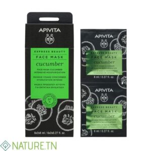 APIVITA EXPRESS BEAUTY FACE MASK CUCUMBER 6*2*8ML