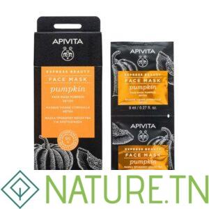 APIVITA EXPRESS BEAUTY FACE MASK PUMPKIN 6*2*8ML