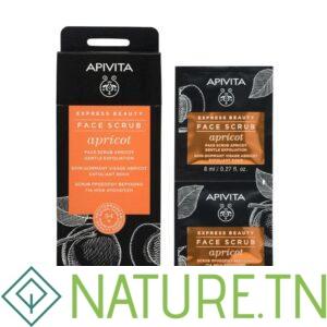 APIVITA EXPRESS BEAUTY FACE SCRUB ABRICOT 6*2*8ML